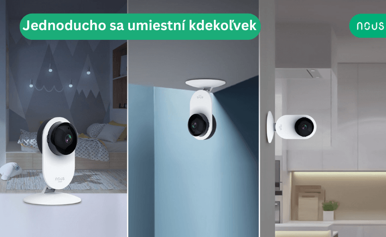 WiFi kamera na stenu